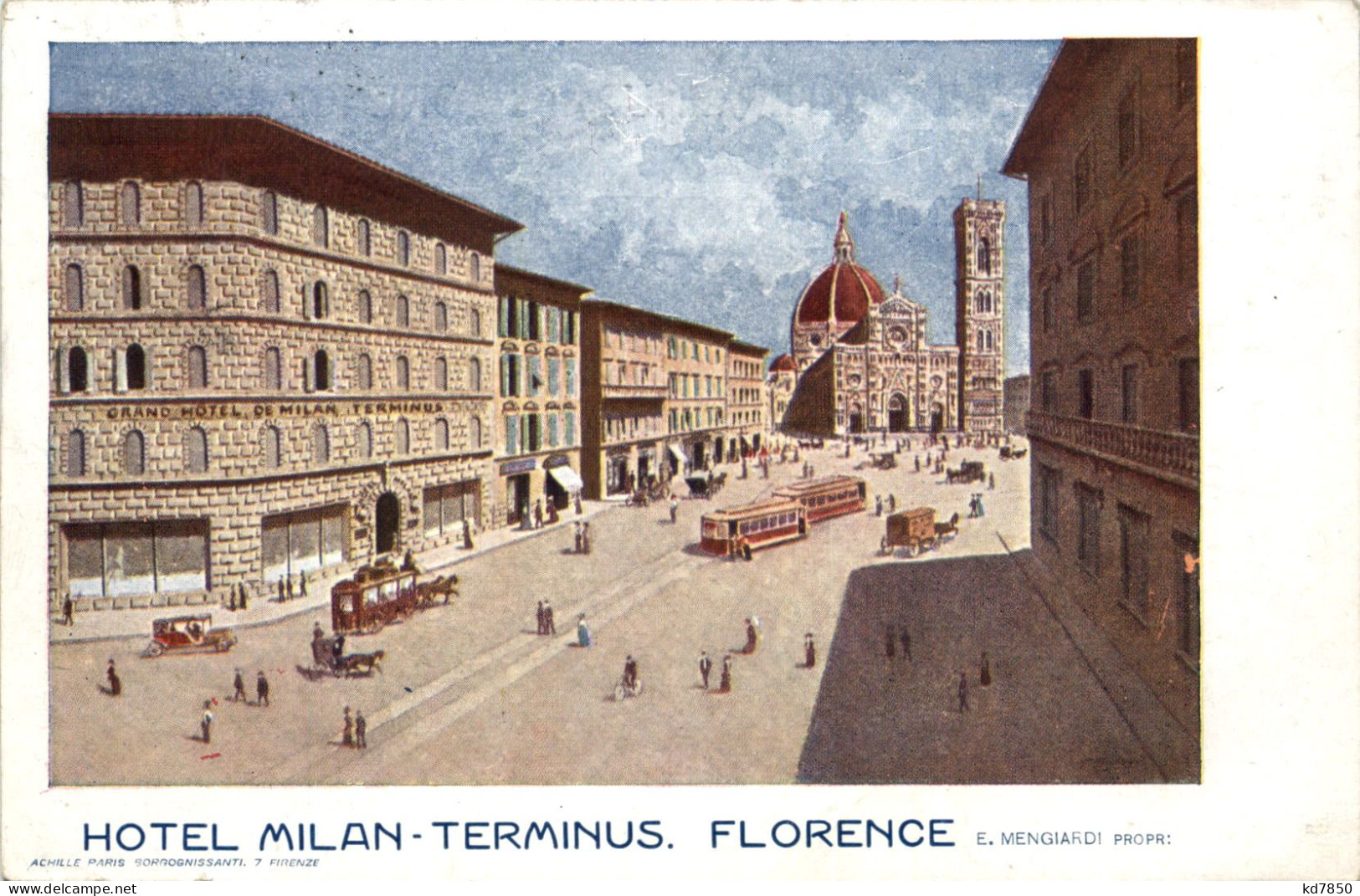 Florence - Hotel Milan Terminus - Firenze (Florence)