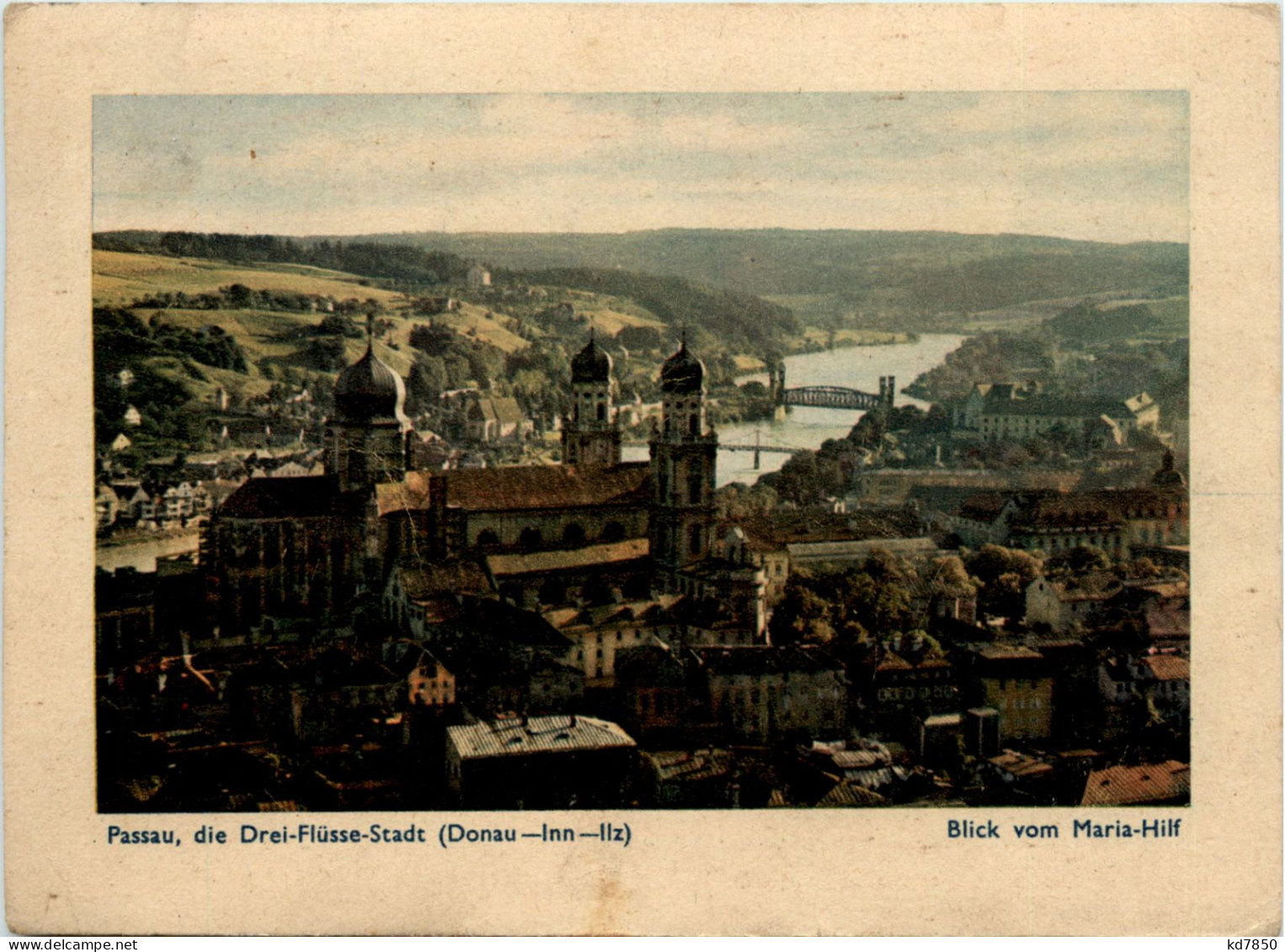 Passau - Blick Vom Maria Hilf - Passau