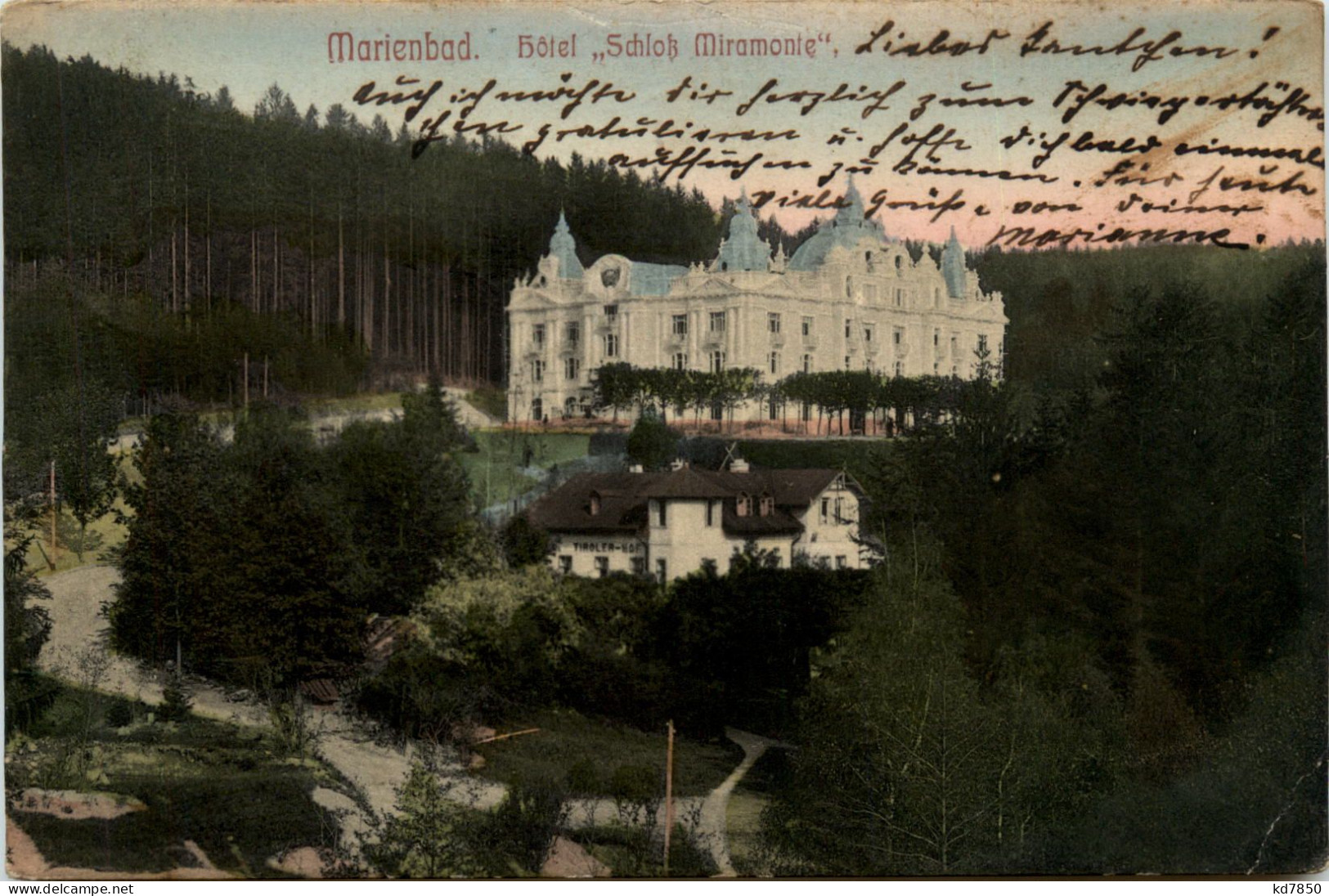 Marienbad - Hotel Schloss Miramonte - Boehmen Und Maehren