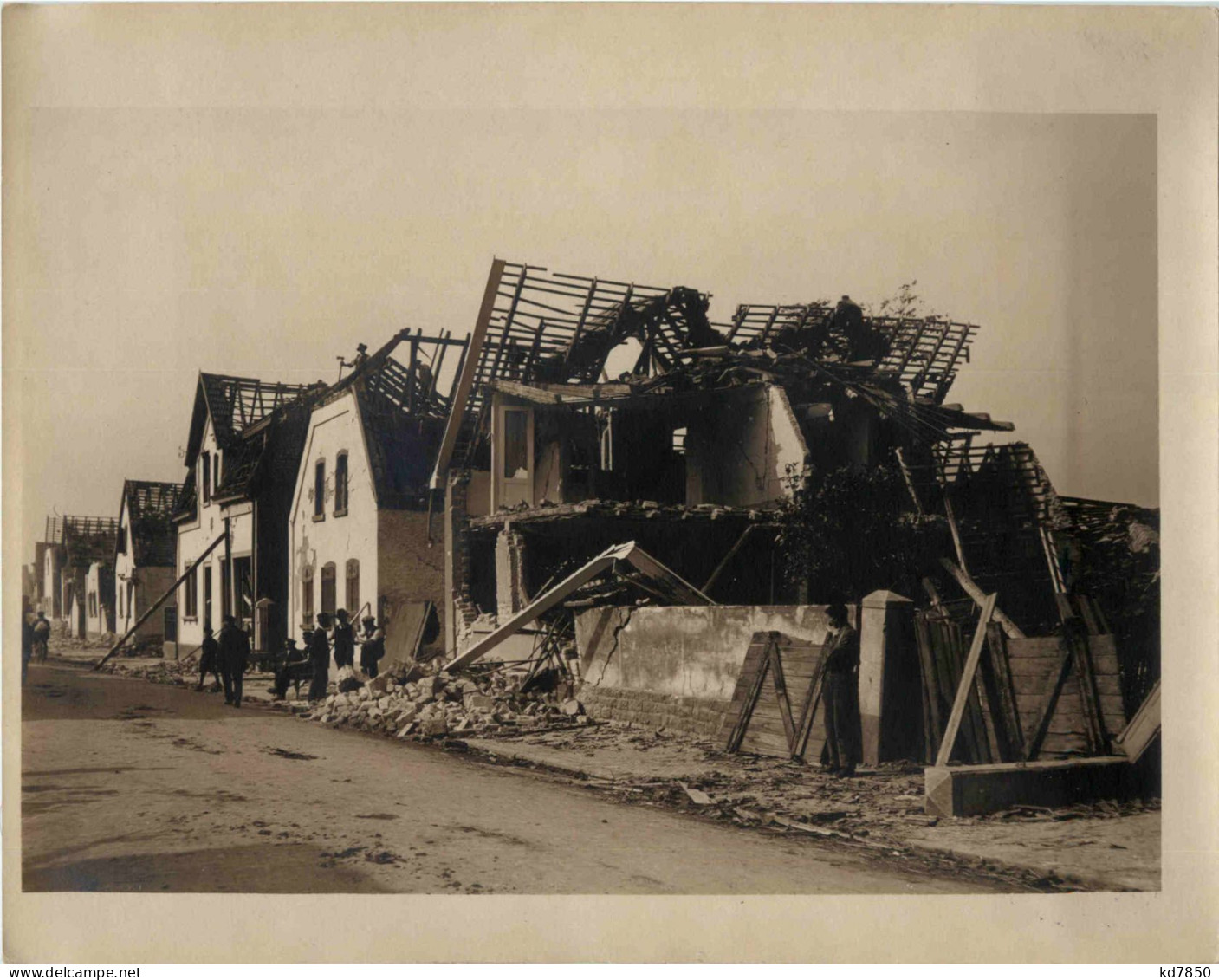 Ludwigshafen-Oppau - Explosionskatastrophe 1921 - Ludwigshafen