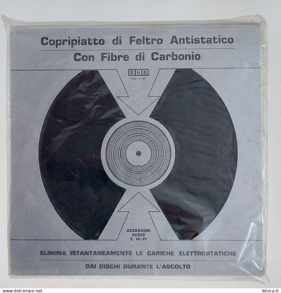 18642 LP 33 Giri - Copripiatto Di Feltro Antistatico Con Fibre Di Carbonio - DMC - Zonder Classificatie