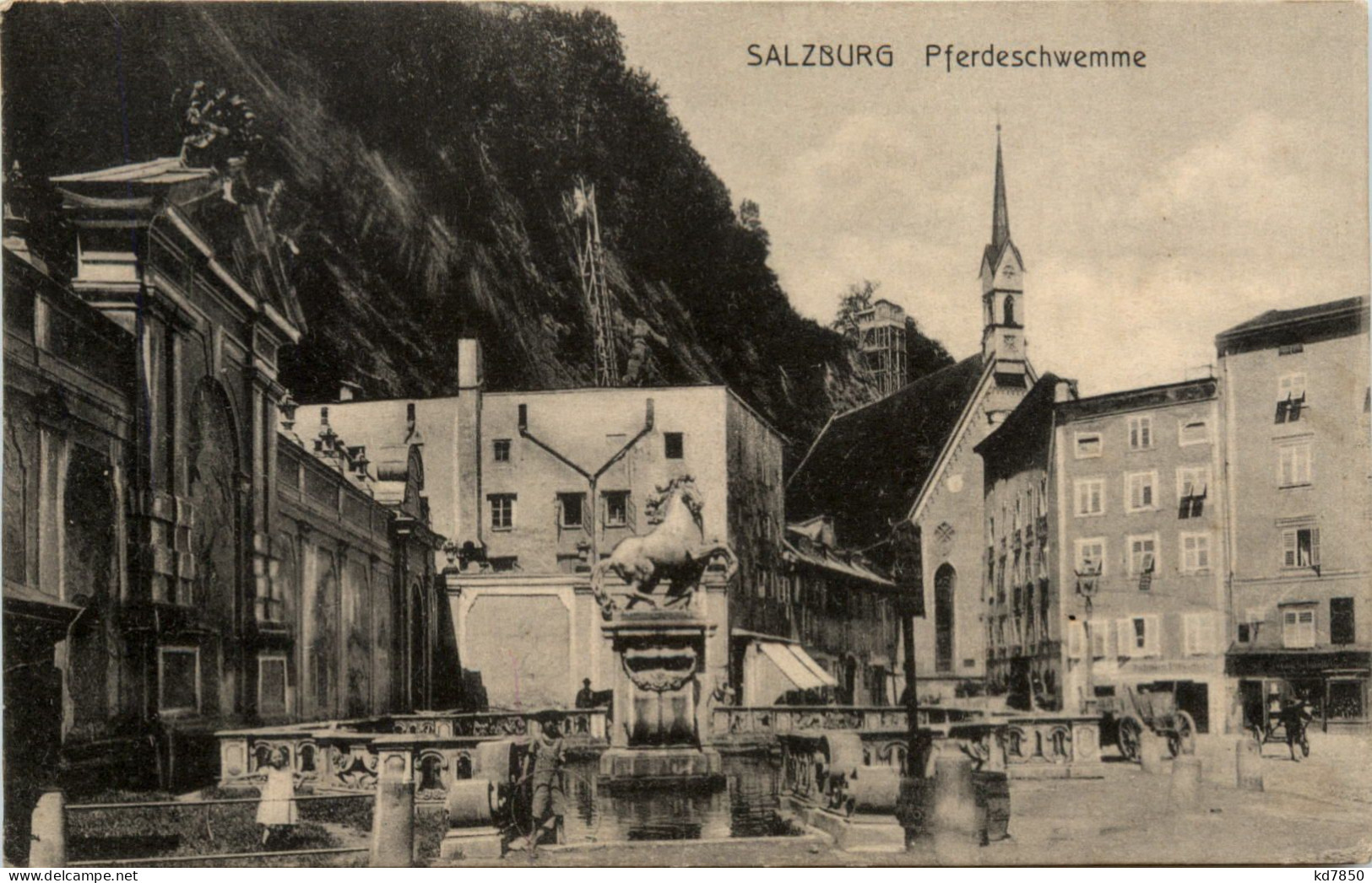 Salzburg - Pferdeschwemme - Salzburg Stadt