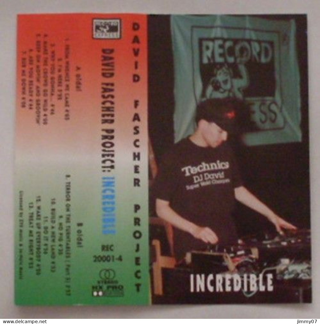 The David Fascher Project Feat. Jamal - Incredible (Cass, Album) - Cassettes Audio