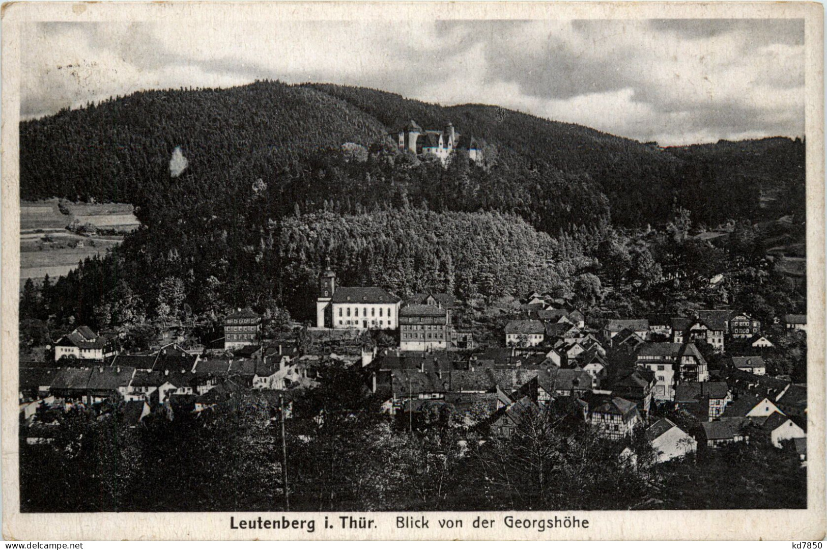 Leutenberg I. Thür. - Blick Von Der Georgshöhe - Leutenberg