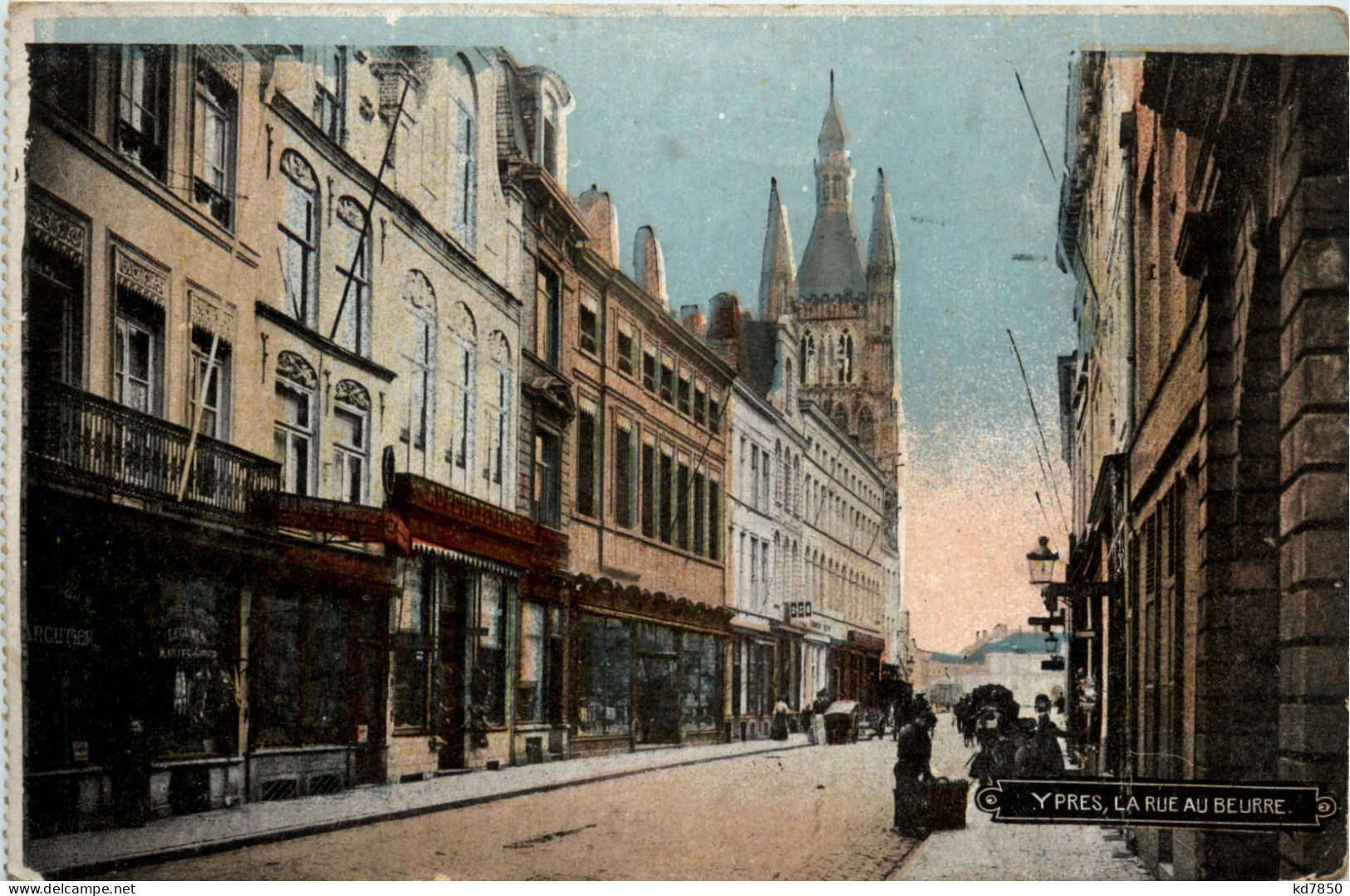 Ypres - La Rue Dau Beurre - Feldpost - Ieper