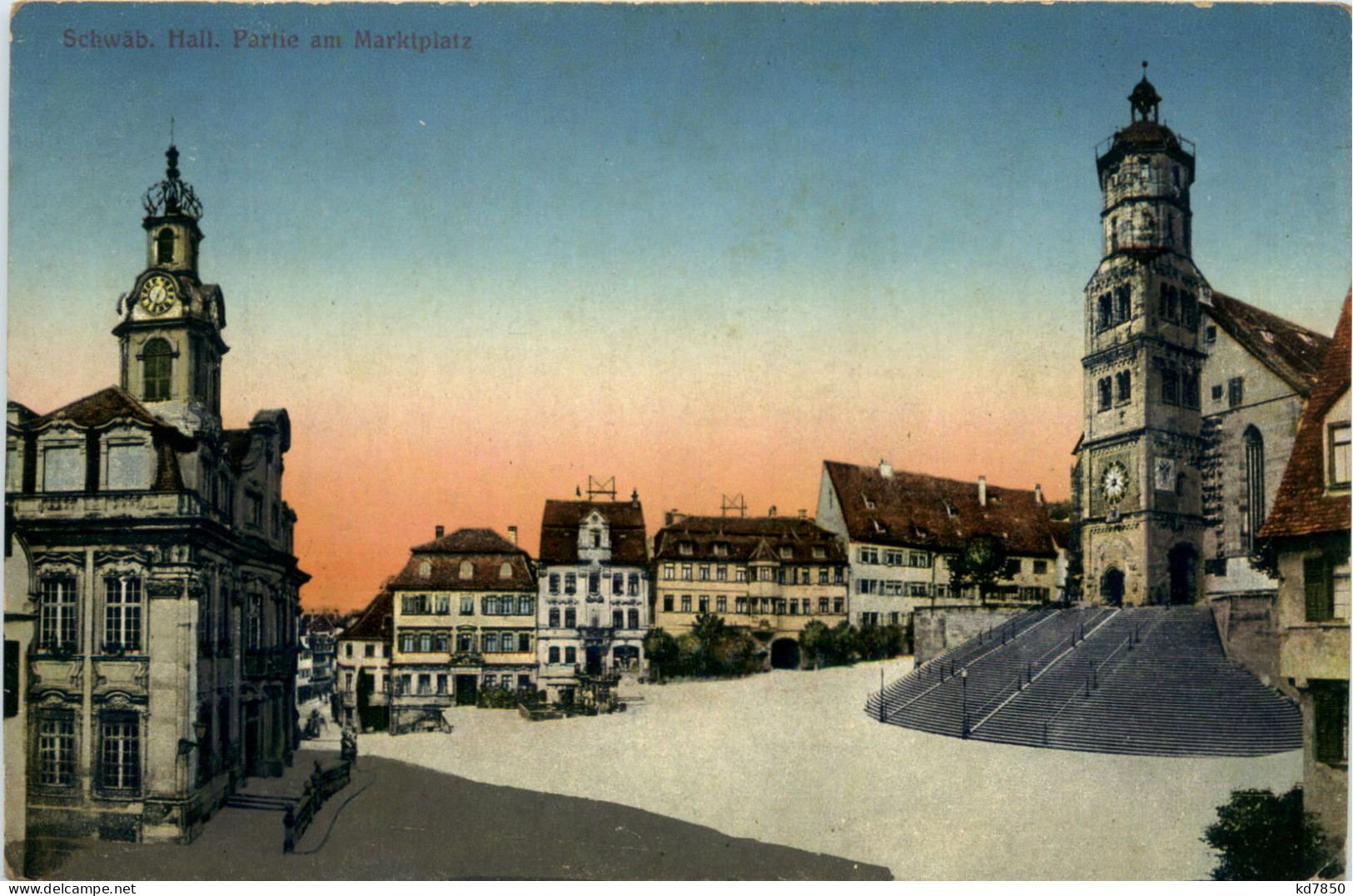 Schwäbisch Hall - PArtie Am Marktplatz - Schwäbisch Hall