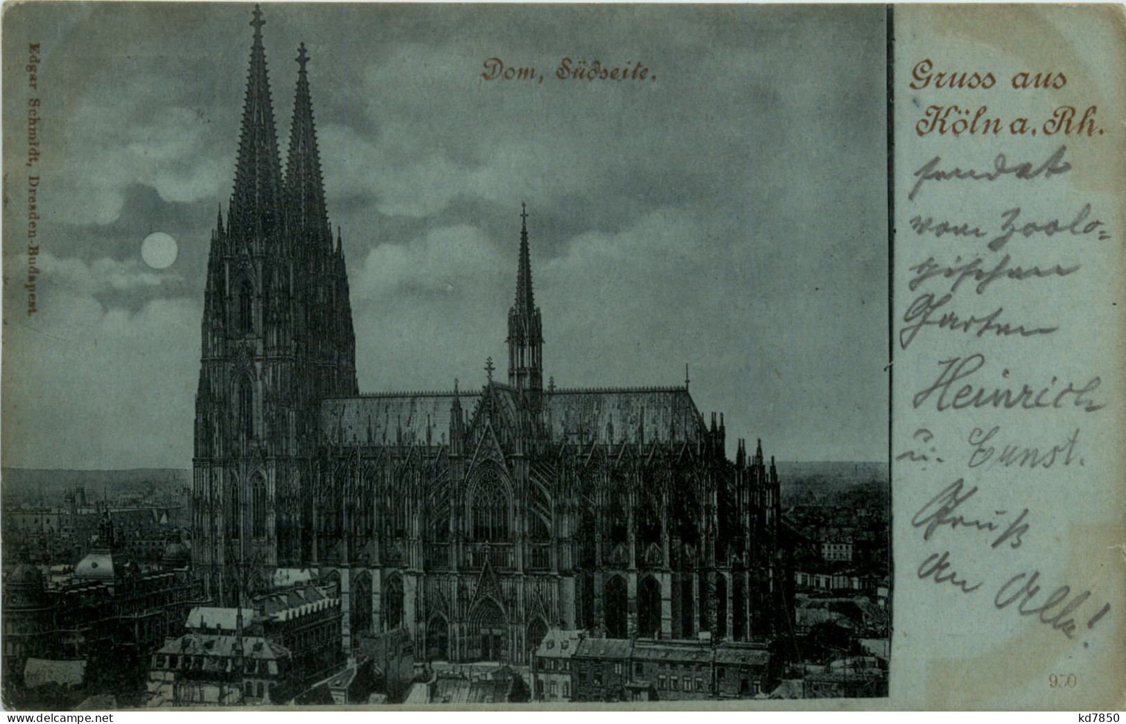 Köln, Dom Südseite - Koeln
