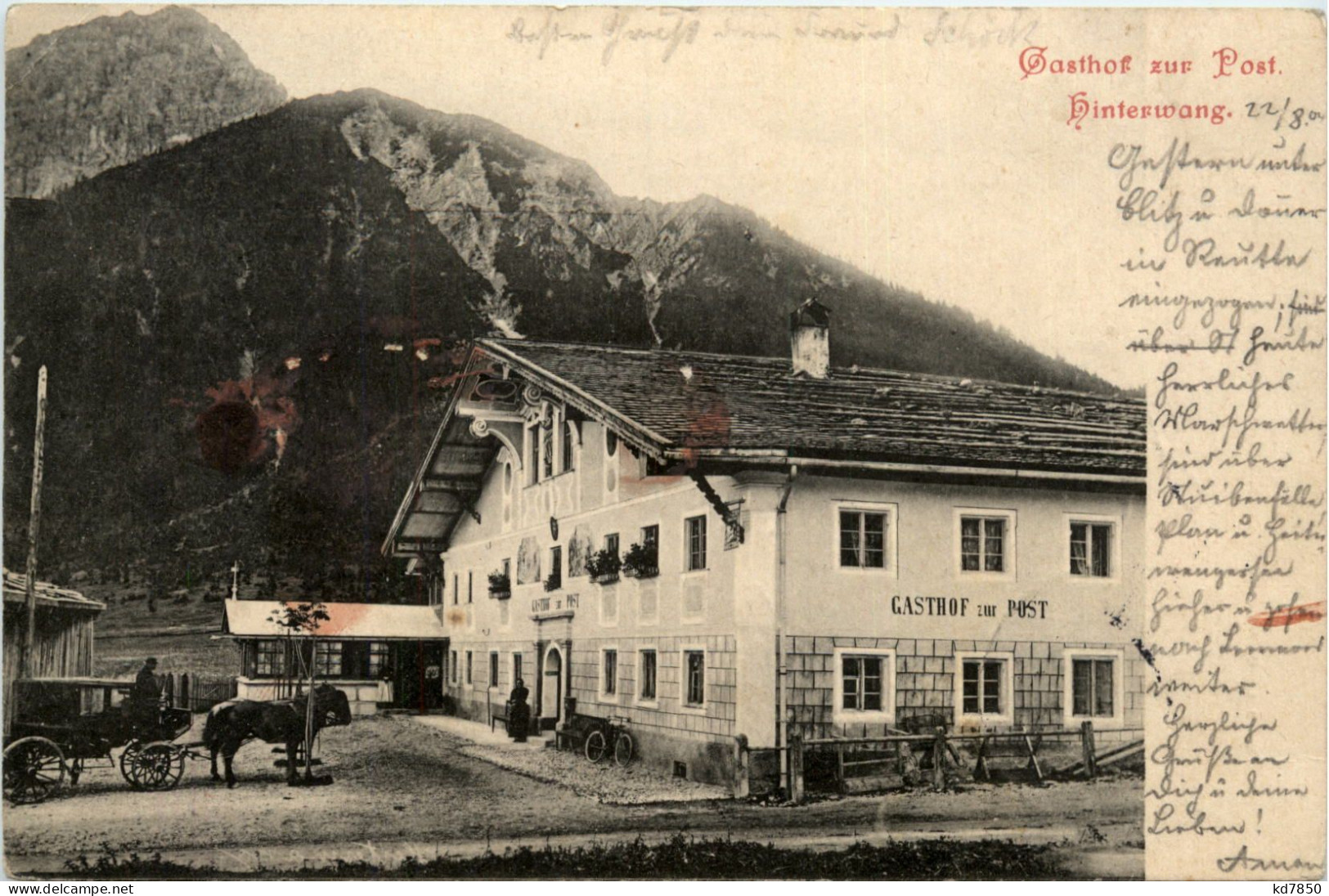 Hinterwang - Gasthof Zur Post - Heiterwang - Reutte