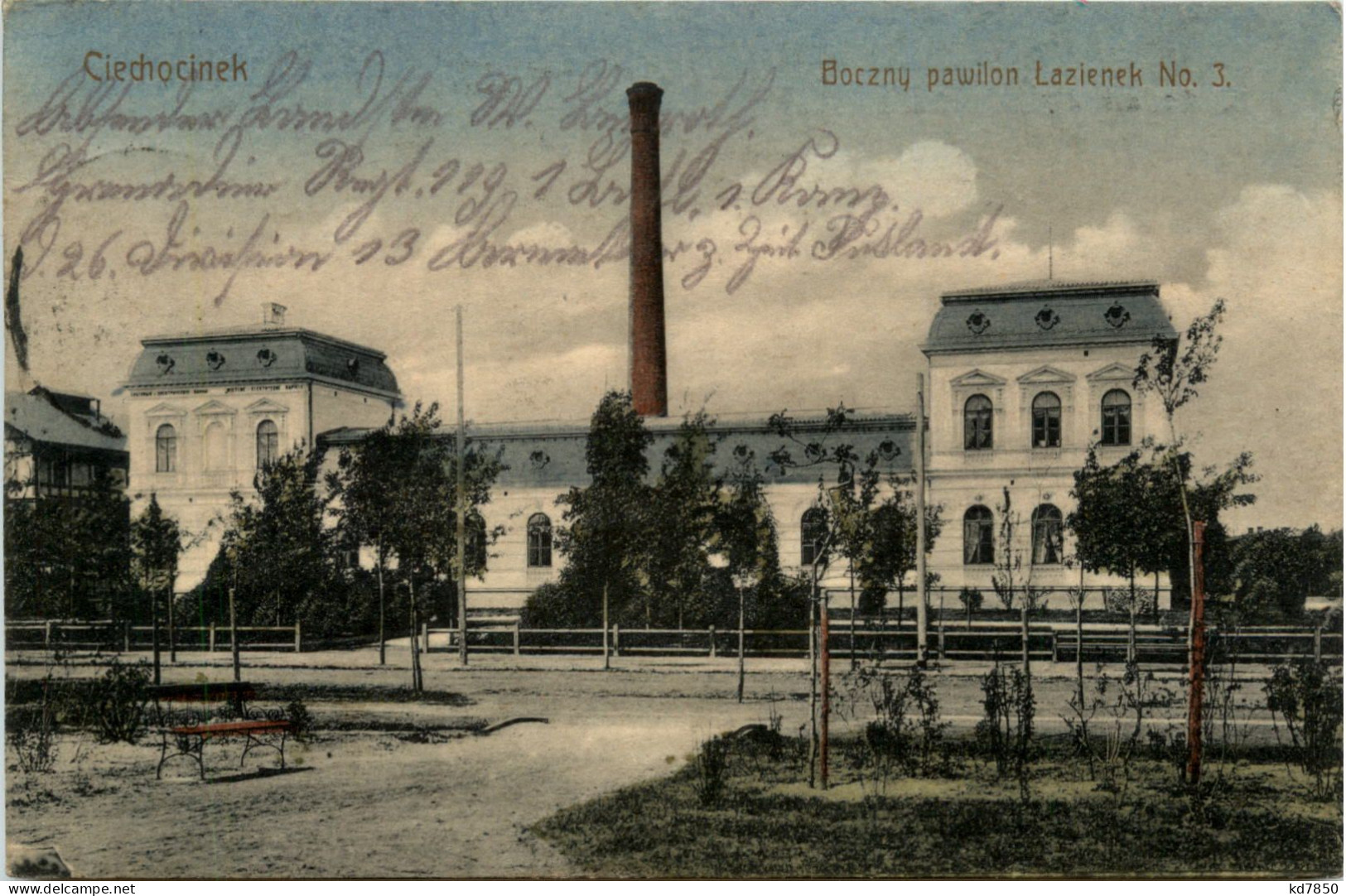 Ciechocinek - Boczny Pawilon Lazienek No. 3 - Pommern