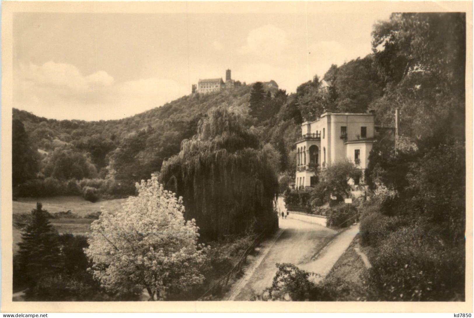 Eisenach - Fritz-Reuter Haus Mit Wartburg - Eisenach