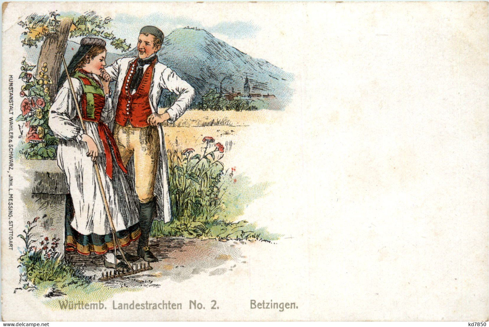 Badische Landestrachten - Betzingen - Reutlingen