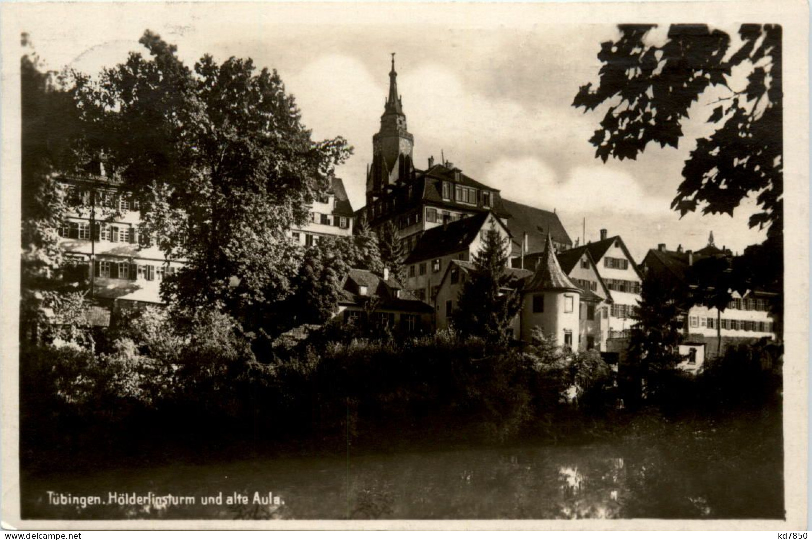 Tübingen, Hölderlinsturm Und Alte Aula - Tübingen