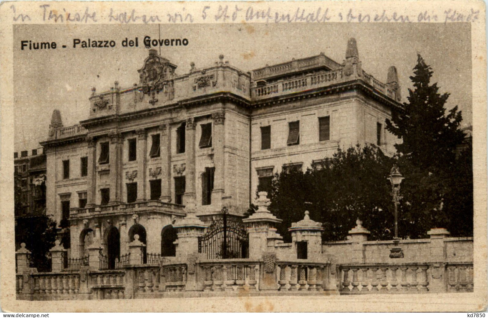 Fiume - Palazzo Del Governo - Kroatien