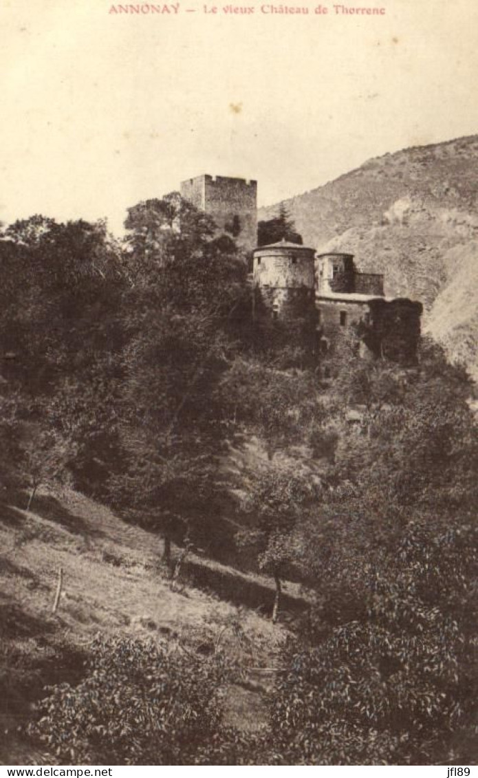 07 - Ardèche - Annonay - Le Vieux Chateau De Torrenc - 6586 - Annonay