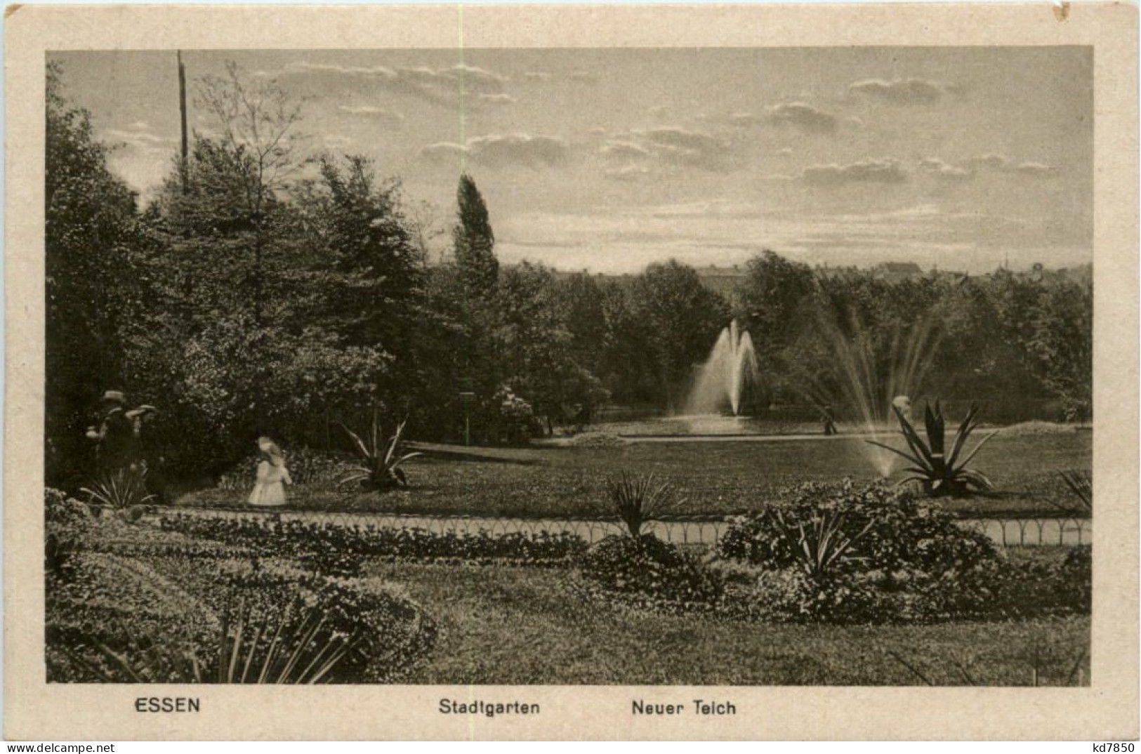 Essen, Stadtgarten, Neuer Teich - Essen