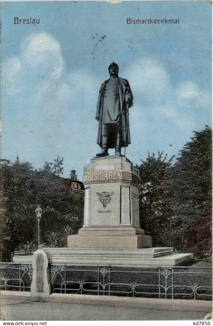 Breslau - Bismarckdenkmal - Schlesien