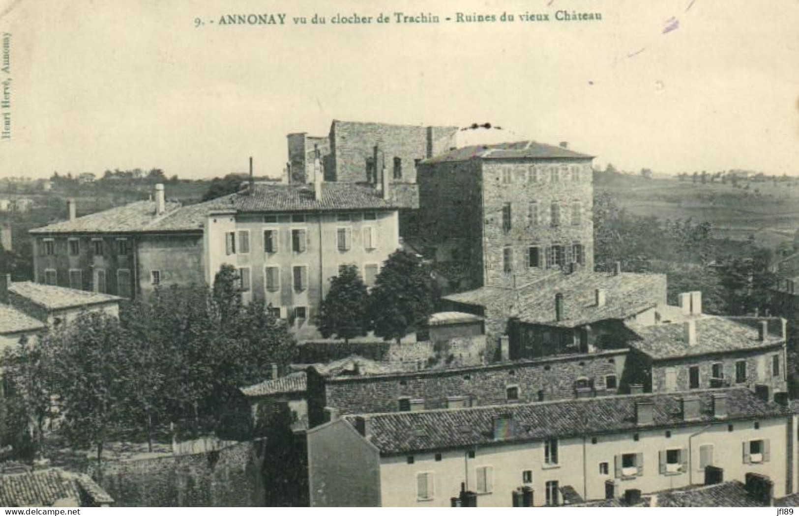 07 - Ardèche - Annonay - Ruines Du Vieux Chateau - 6587 - Annonay