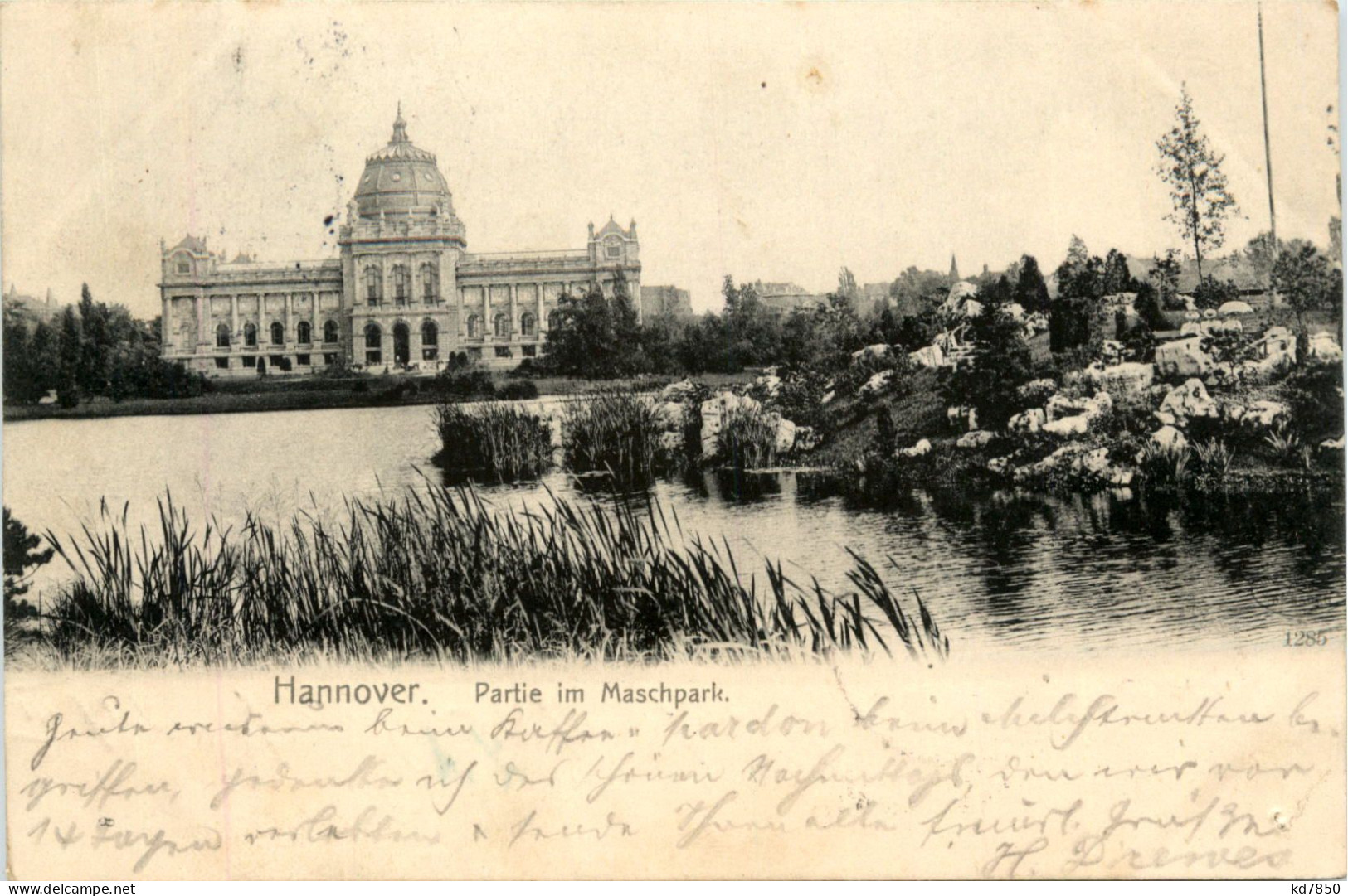 Hannover, Partie Im Maschpark - Hannover