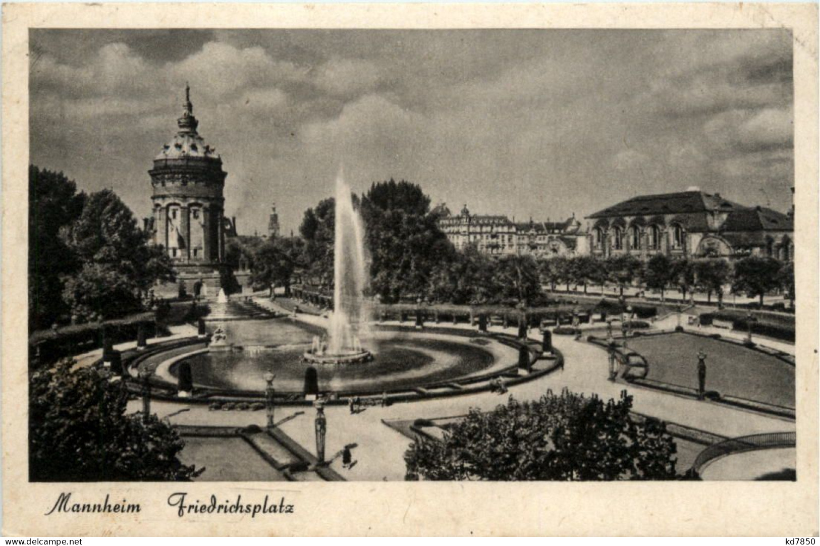 Mannheim, Friedrichsplatz - Mannheim