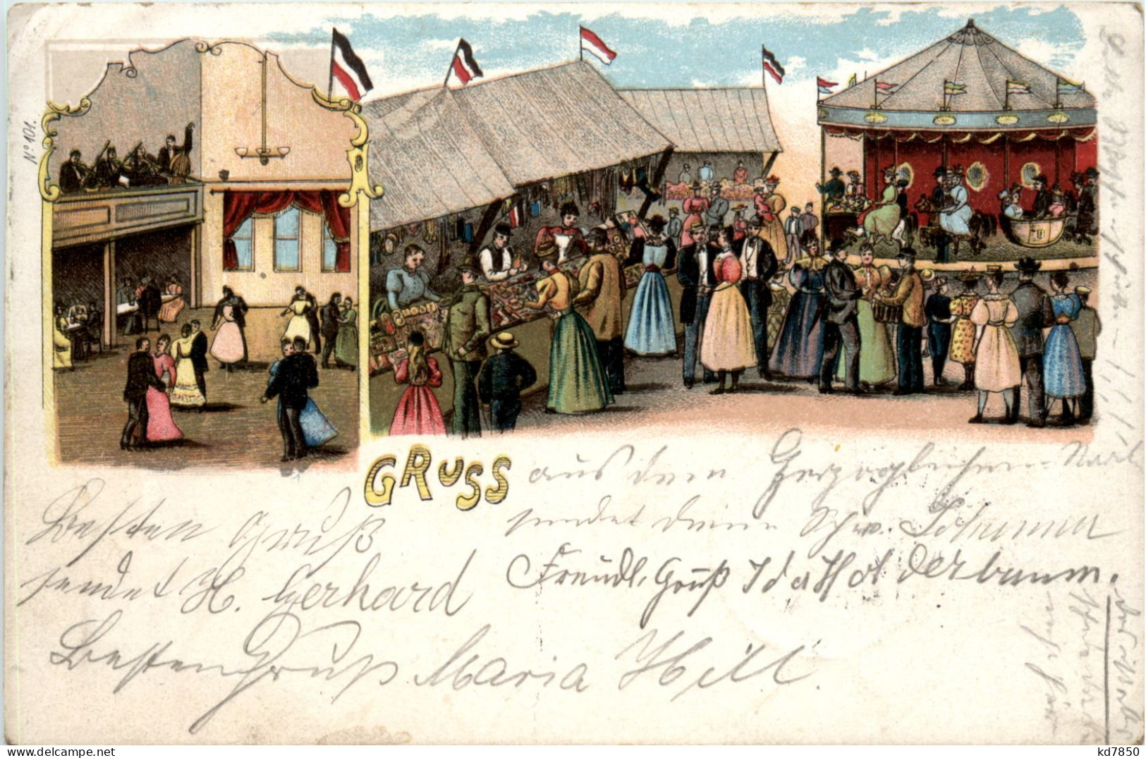 Jahrmarkt - Litho - Circo