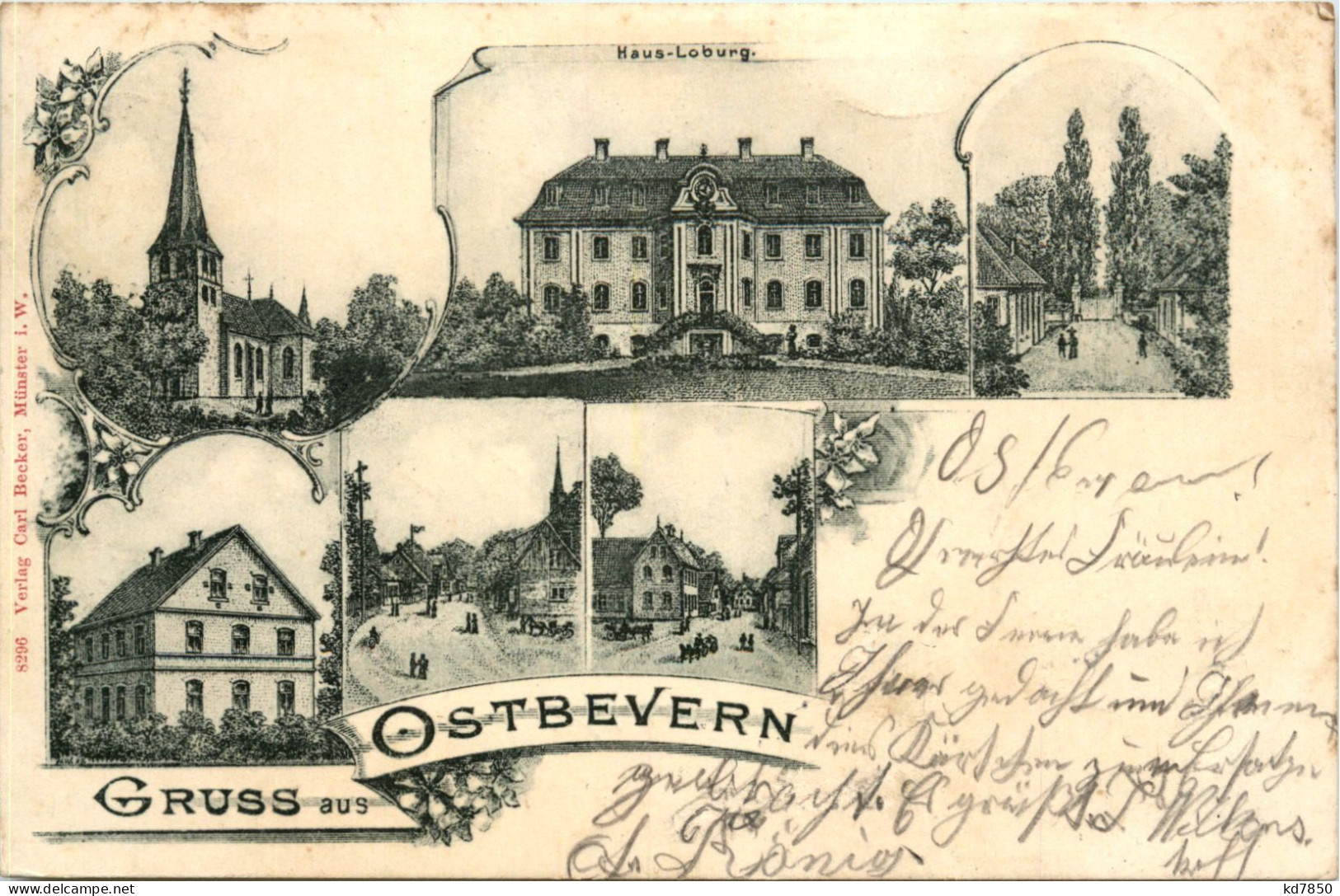 Gruss Aus Ostbevern - Litho - Warendorf