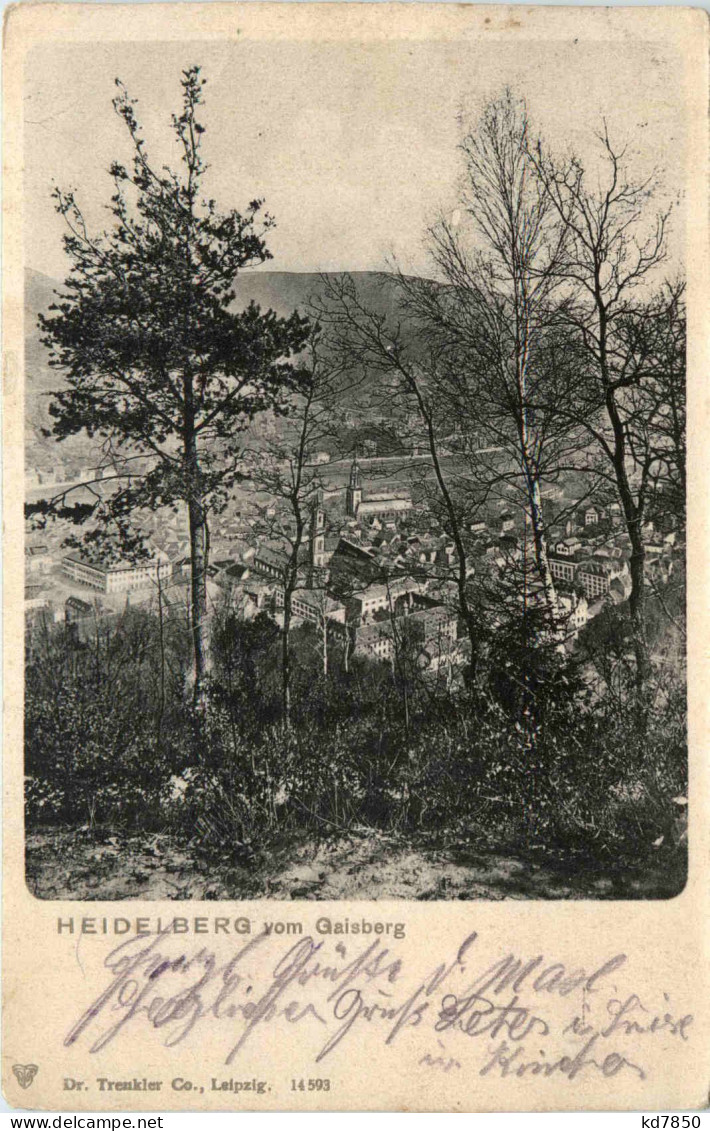 Heidelberg, Vom Gaisberg - Heidelberg