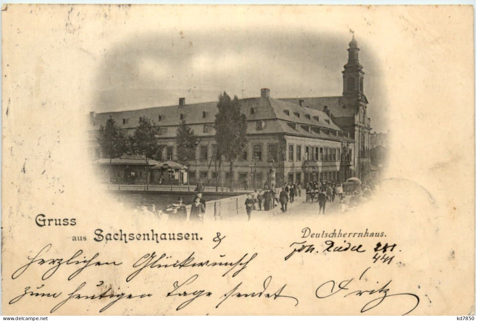 Gruss Aus Sachsenhausen, Deutschherrnhaus - Frankfurt A. Main