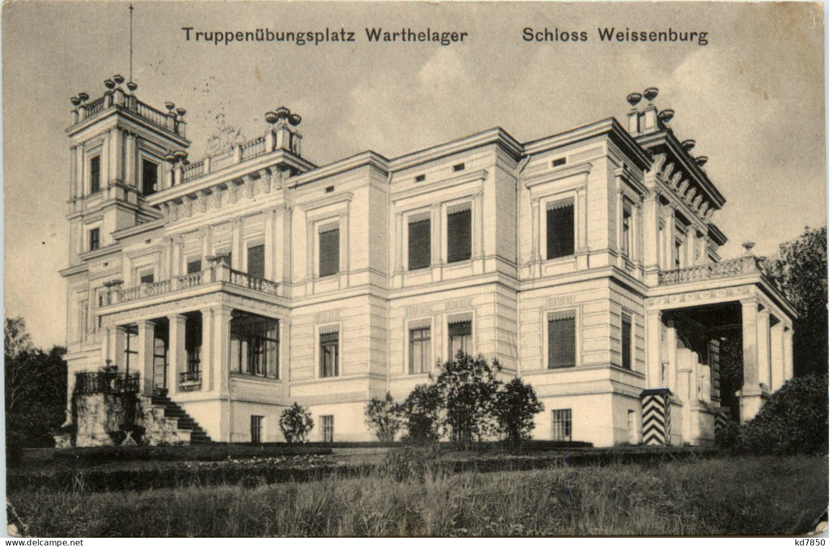 Truppenübungsplatz Warthelager - Schloss Weissenburg - Posen