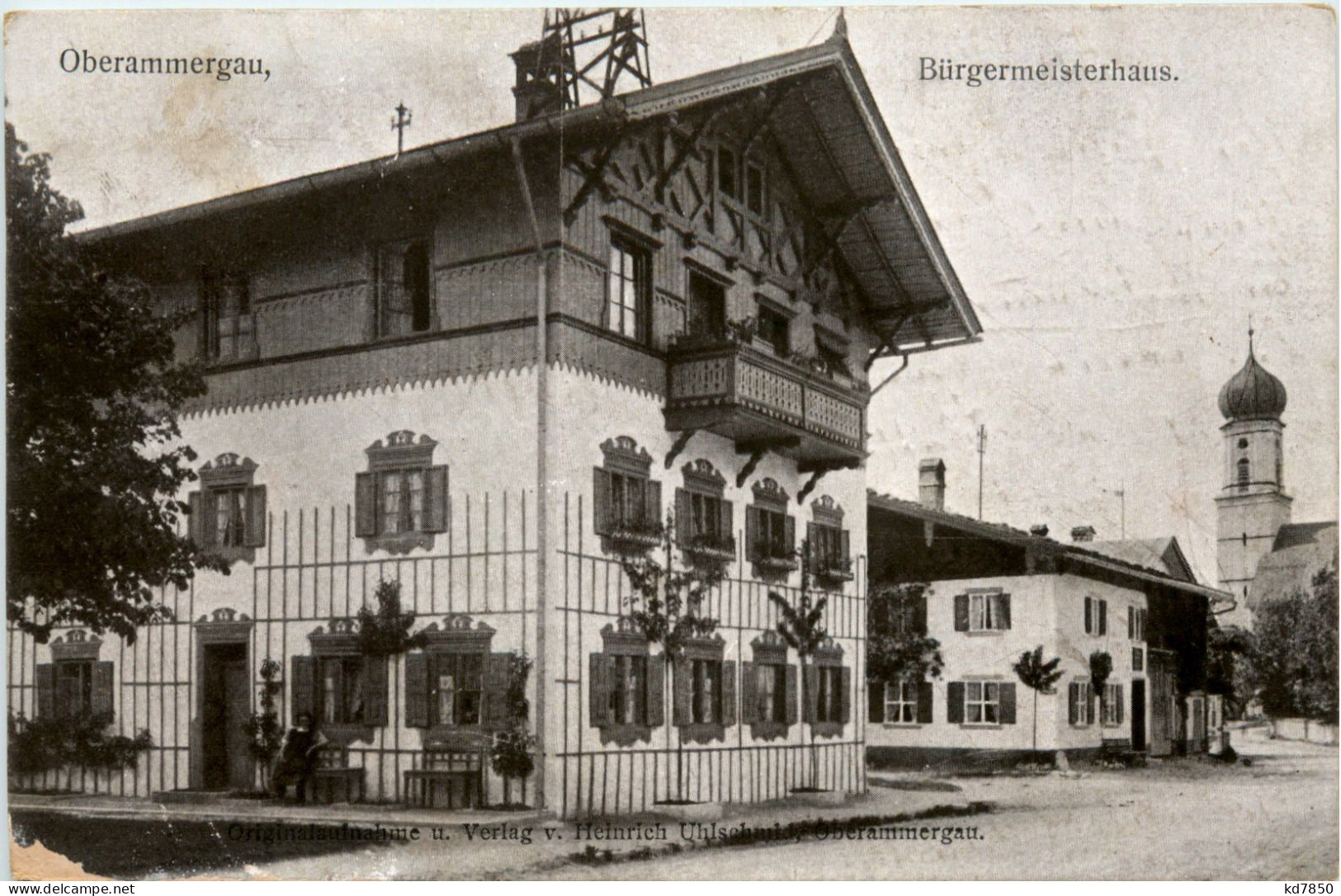 Oberammergau - Bürgermeisterhaus - Oberammergau