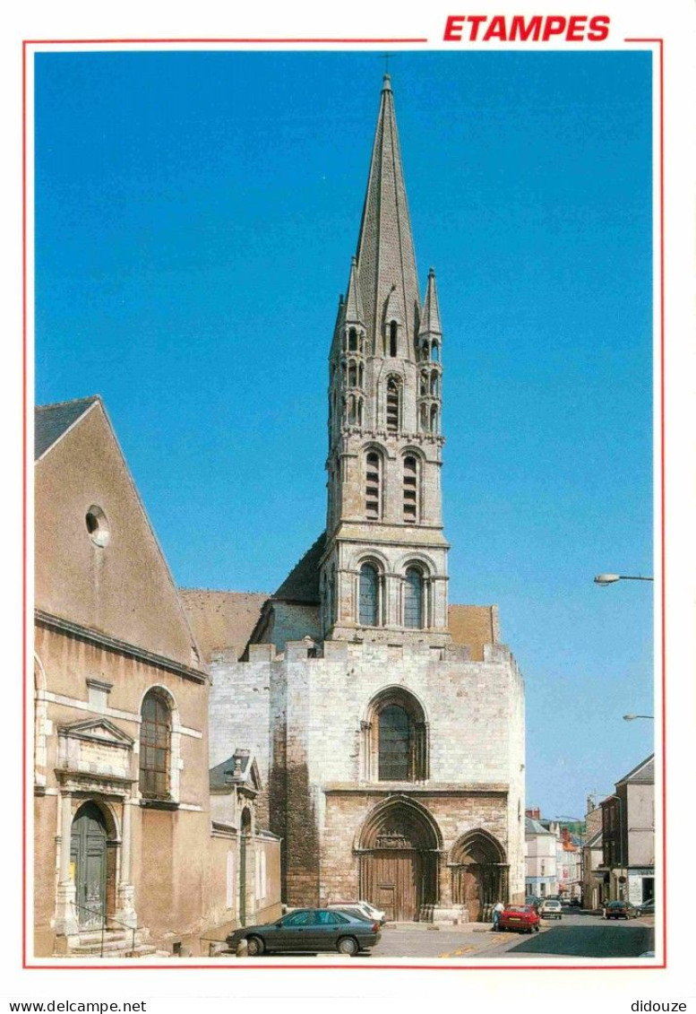 91 - Etampes - Eglise Notre Dame Du Port - CPM - Voir Scans Recto-Verso - Etampes