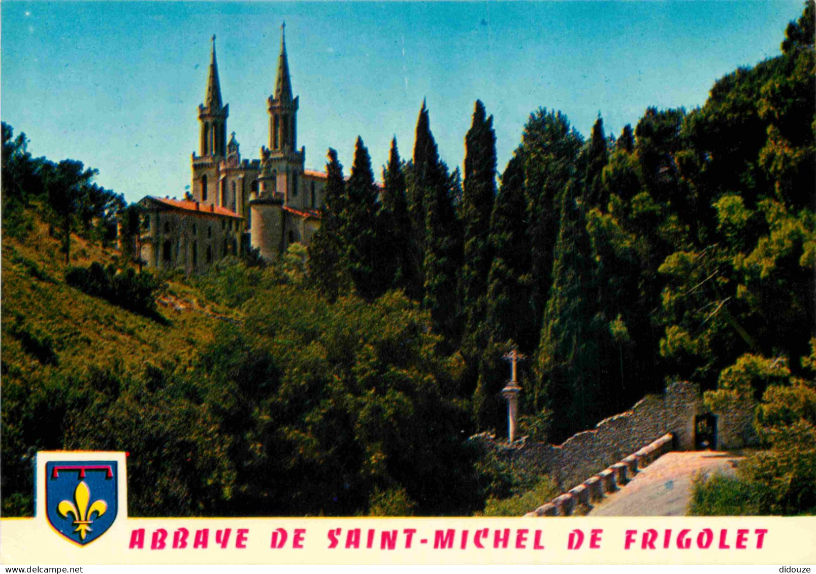 13 - Tarascon - Abbaye Saint Michel De Frigolet - Blasons - CPM - Voir Scans Recto-Verso - Tarascon