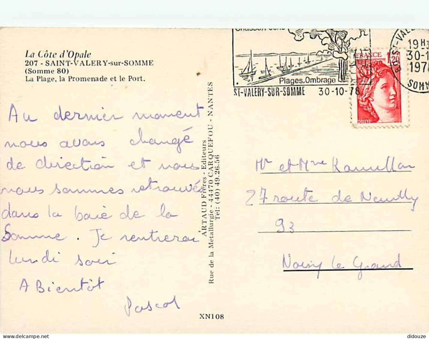 80 - Saint Valery Sur Somme - CPM - Voir Scans Recto-Verso - Saint Valery Sur Somme