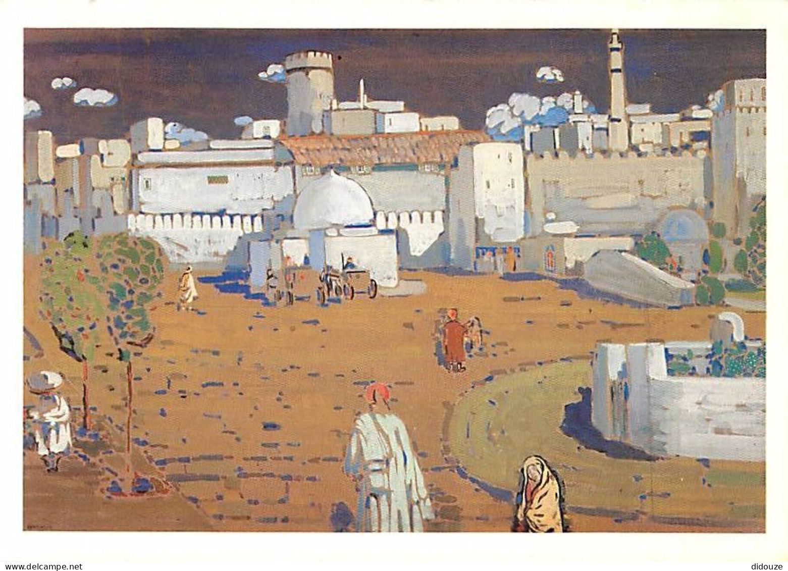 Art - Peinture - Wassily Kandinsky - Ville Arabe (Tunisie)  1905 - Carte Neuve - CPM - Voir Scans Recto-Verso - Paintings