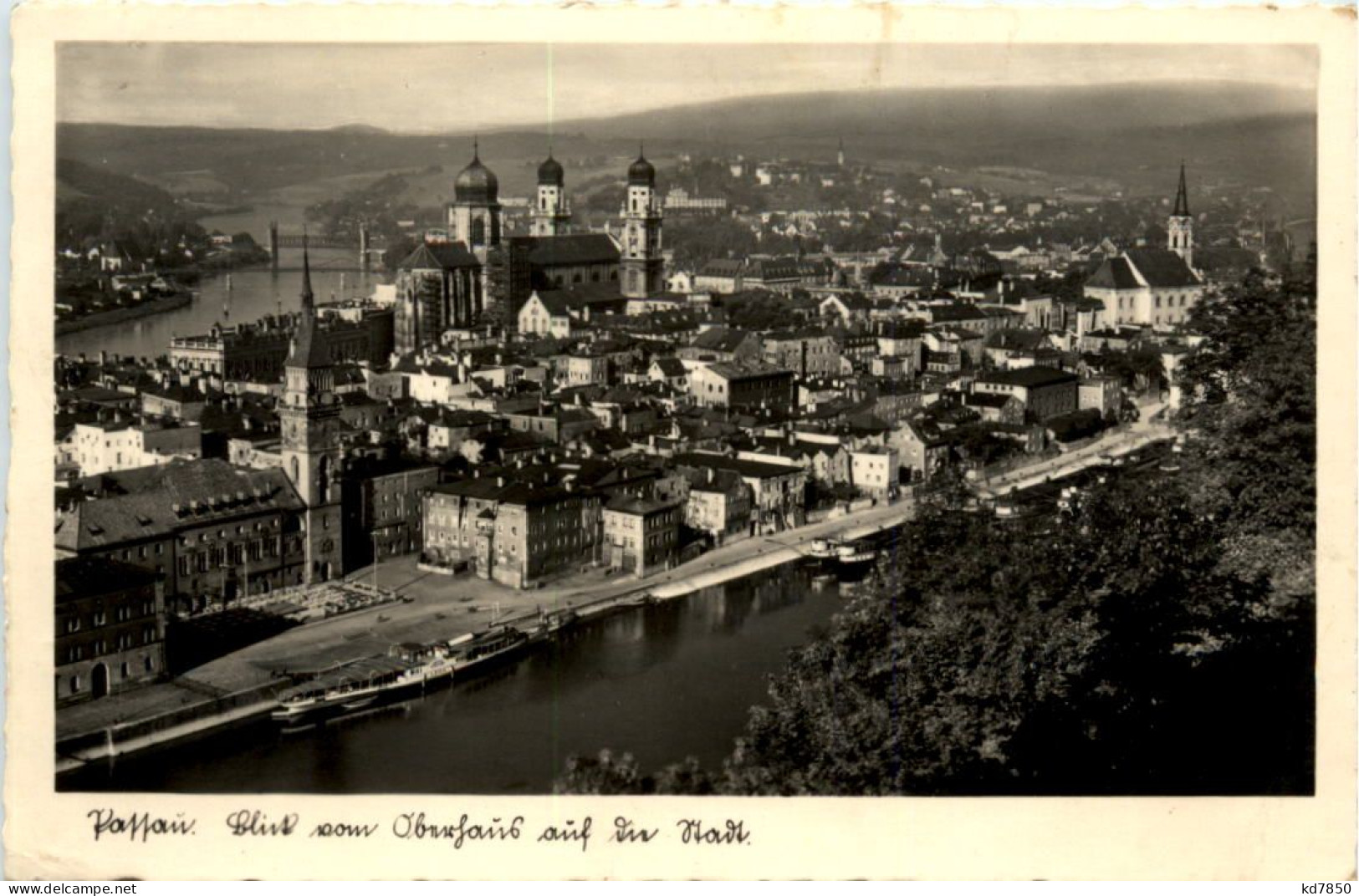 Passau, Blick Vom Oberhaus Auf Die Stadt - Passau