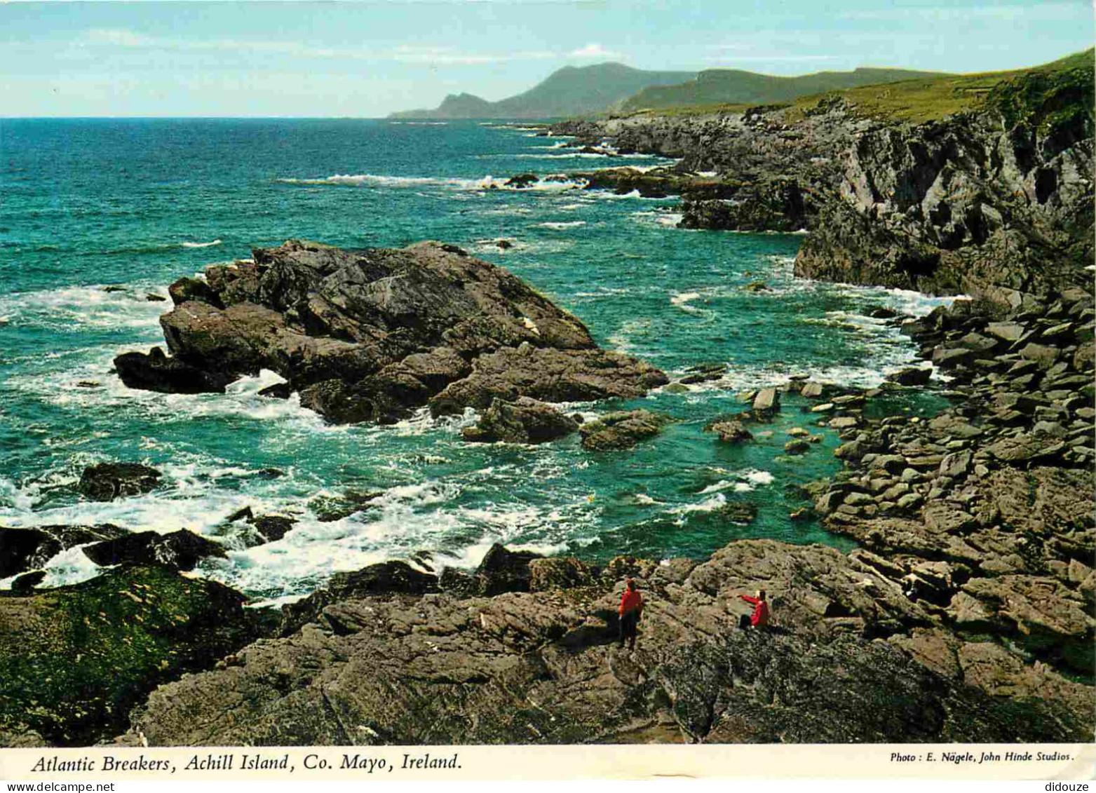 Irlande - Mayo - Achill Island - Atlantic Breakers - CPM - Voir Scans Recto-Verso - Mayo