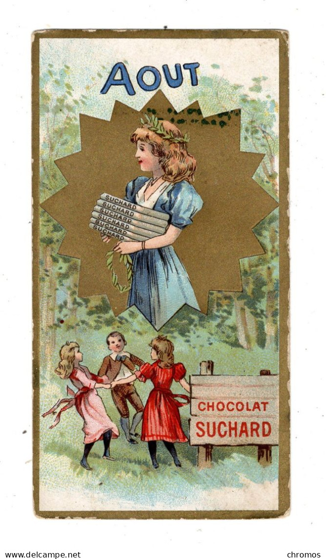 Chromo Chocolat Suchard, S 65 / 8, Mois Aout - Suchard