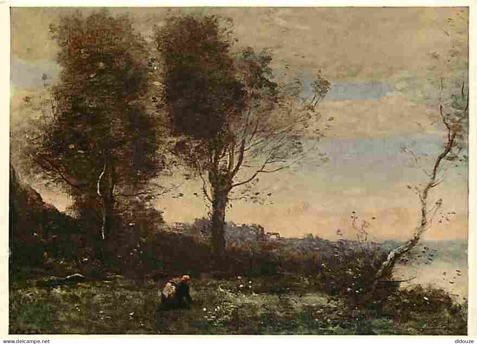 Art - Peinture - Jean Baptiste Camille Corot - The Woodgatherers - CPM - Voir Scans Recto-Verso - Paintings