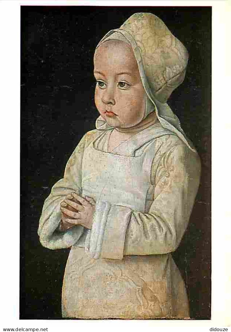 Art - Peinture - Maitre De Moulins - Portrait D'un Enfant - Suzanne De Bourbon - CPM - Voir Scans Recto-Verso - Paintings