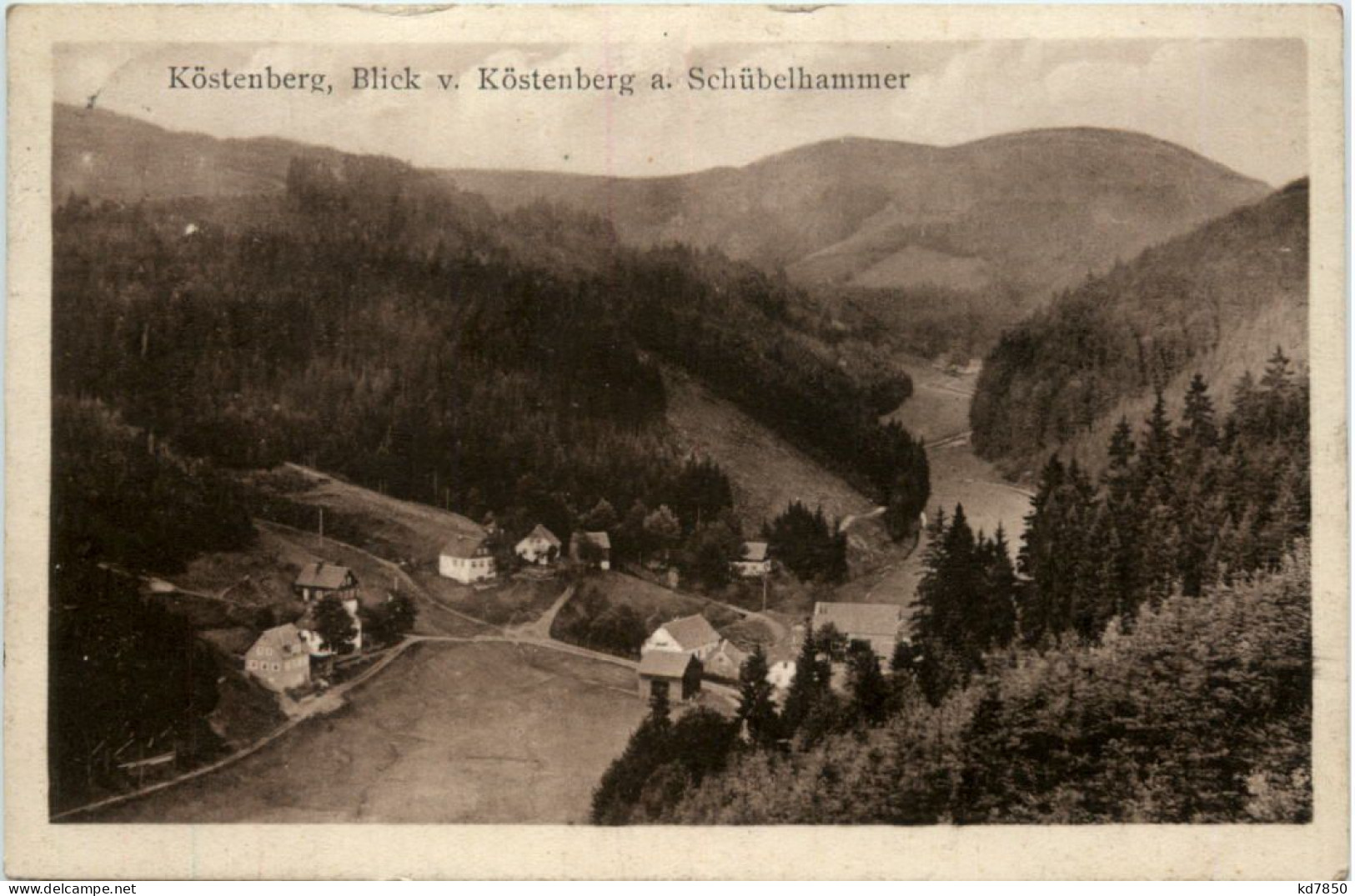 Köstenberg, Blick V. Köstenberg A. Schübelhammer - Villach