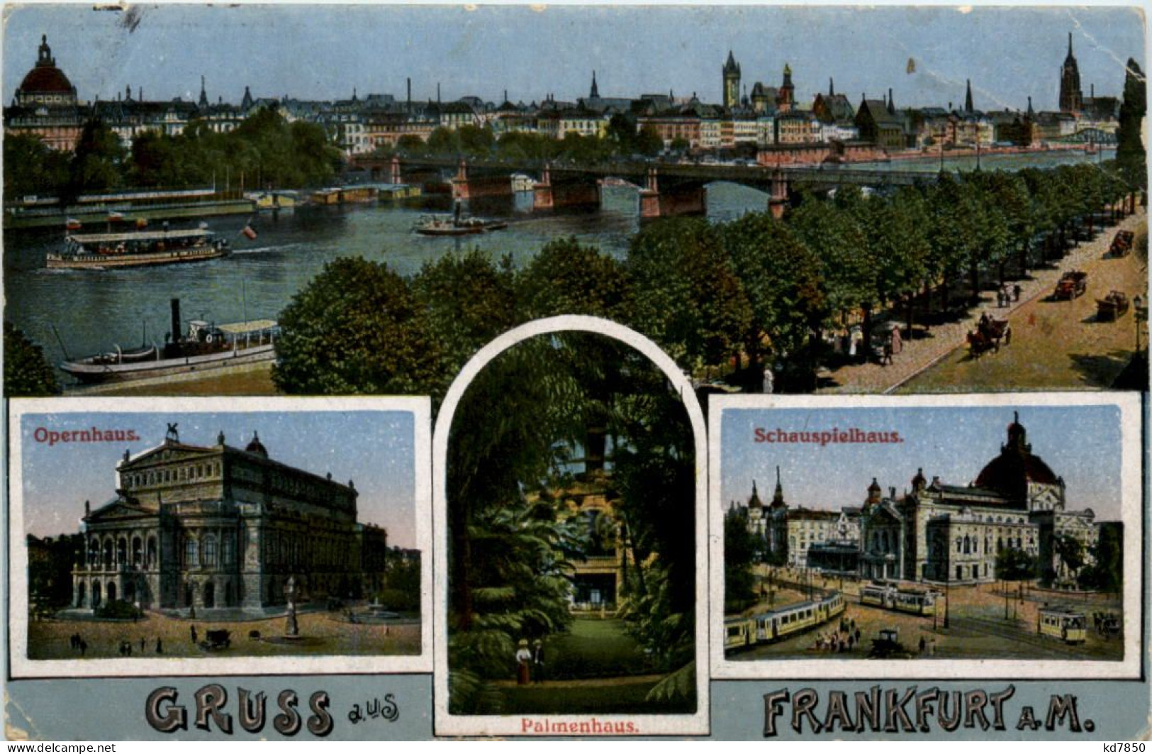 Frankfurt, Grüsse, Div. Bilder - Frankfurt A. Main