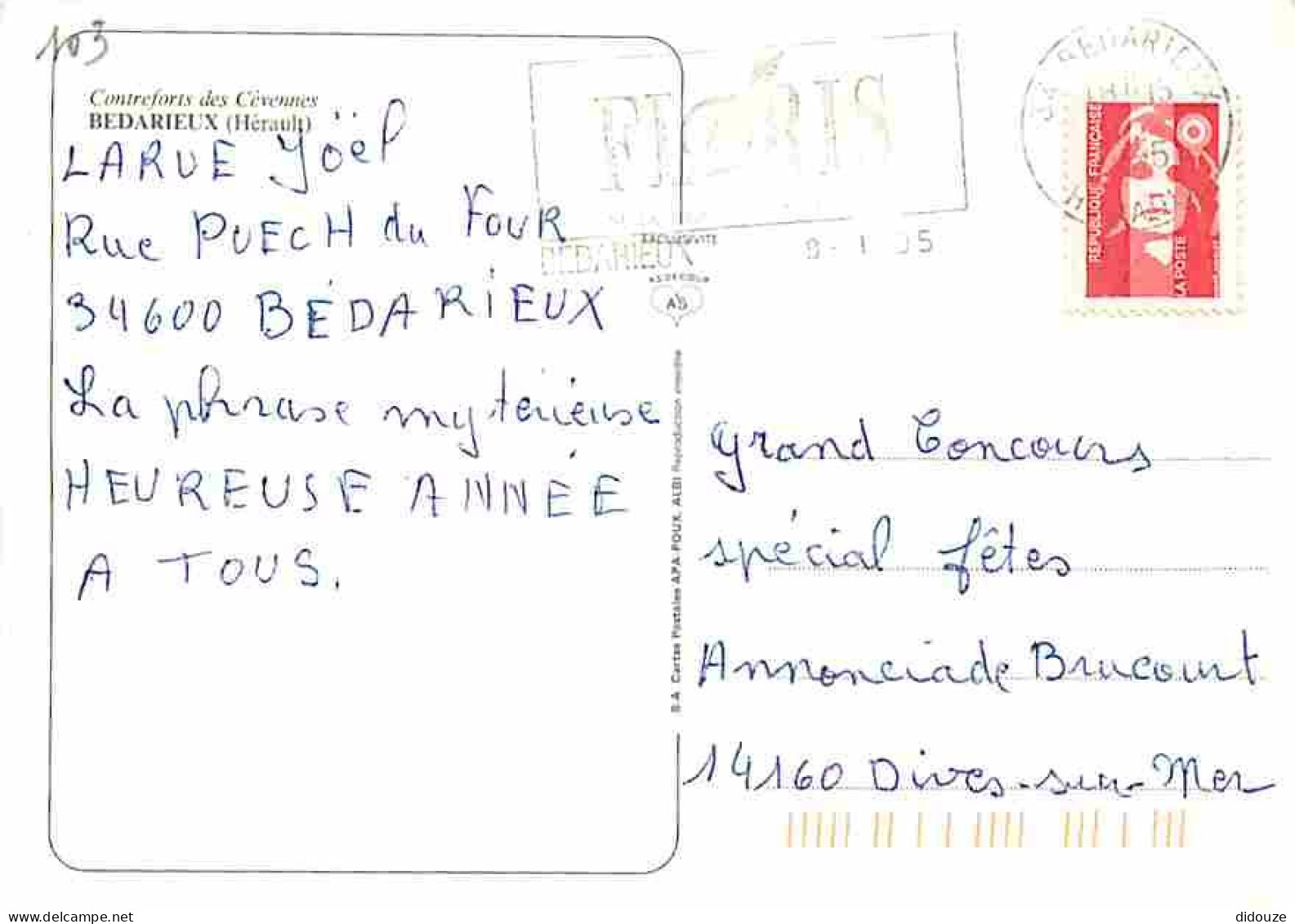 34 - Bédarieux - Multivues - Flamme Postale De Bédarieux - CPM - Voir Scans Recto-Verso - Bedarieux