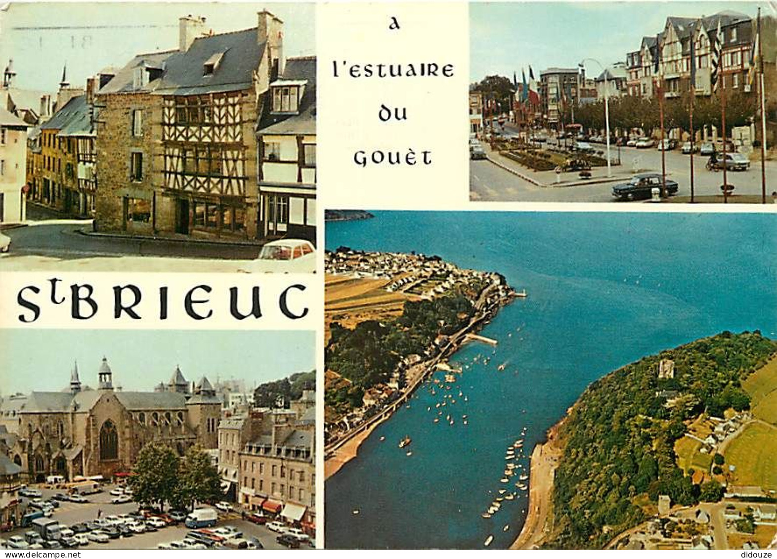 22 - Saint Brieuc - Multivues - Automobiles - CPM - Voir Scans Recto-Verso - Saint-Brieuc