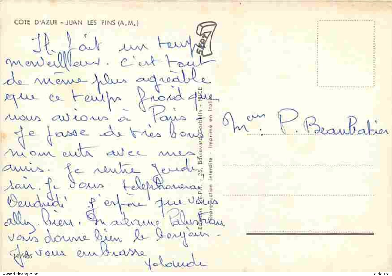 06 - Juan Les Pins - Multivues - CPM - Voir Scans Recto-Verso - Juan-les-Pins