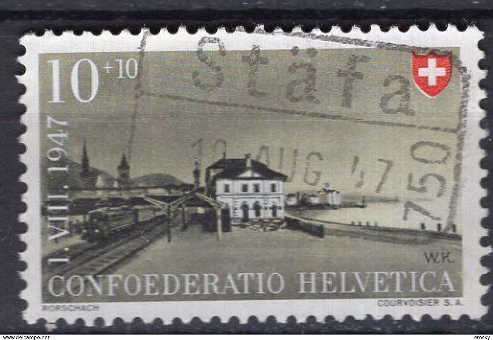 T3113 - SUISSE SWITZERLAND Yv N°438 Pro Patria Fete Nationale - Used Stamps
