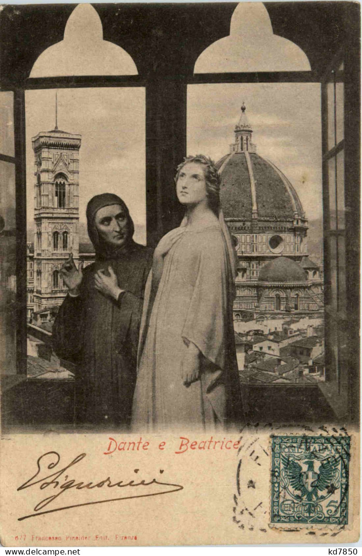 Firenze - Dante E Beatrice - Firenze (Florence)