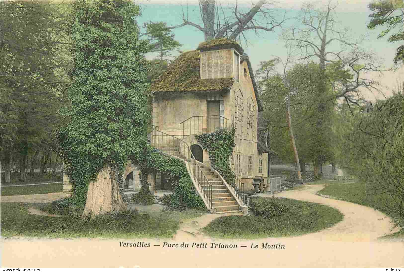 78 - Versailles - Le Petit Trianon - Le Moulin - Colorisée - CPA - Voir Scans Recto-Verso - Versailles (Château)