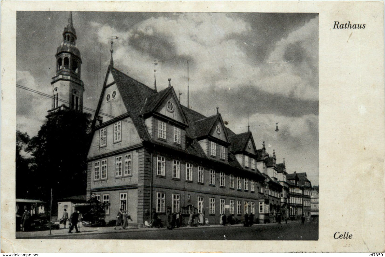 Celle - Rathaus - Feldpost Nebel Ersatz Abteilung 3. Reich - Celle