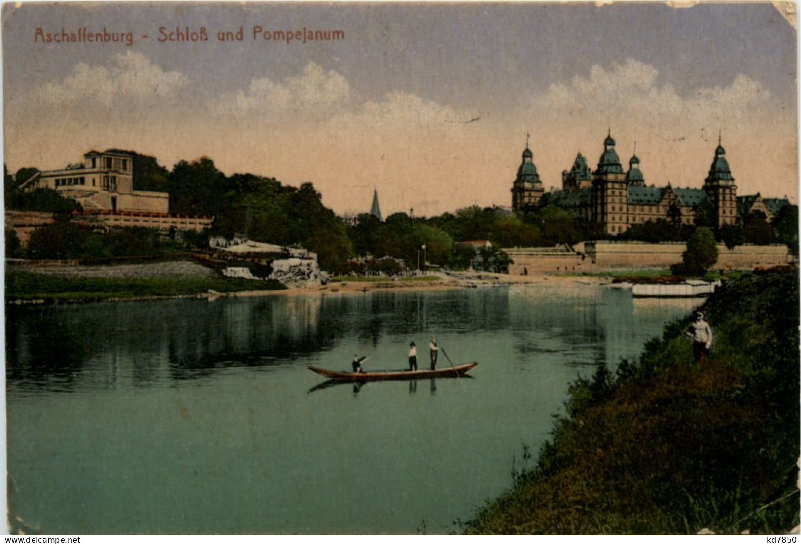 Aschaffenburg, Schloss Und Pompejanum - Aschaffenburg