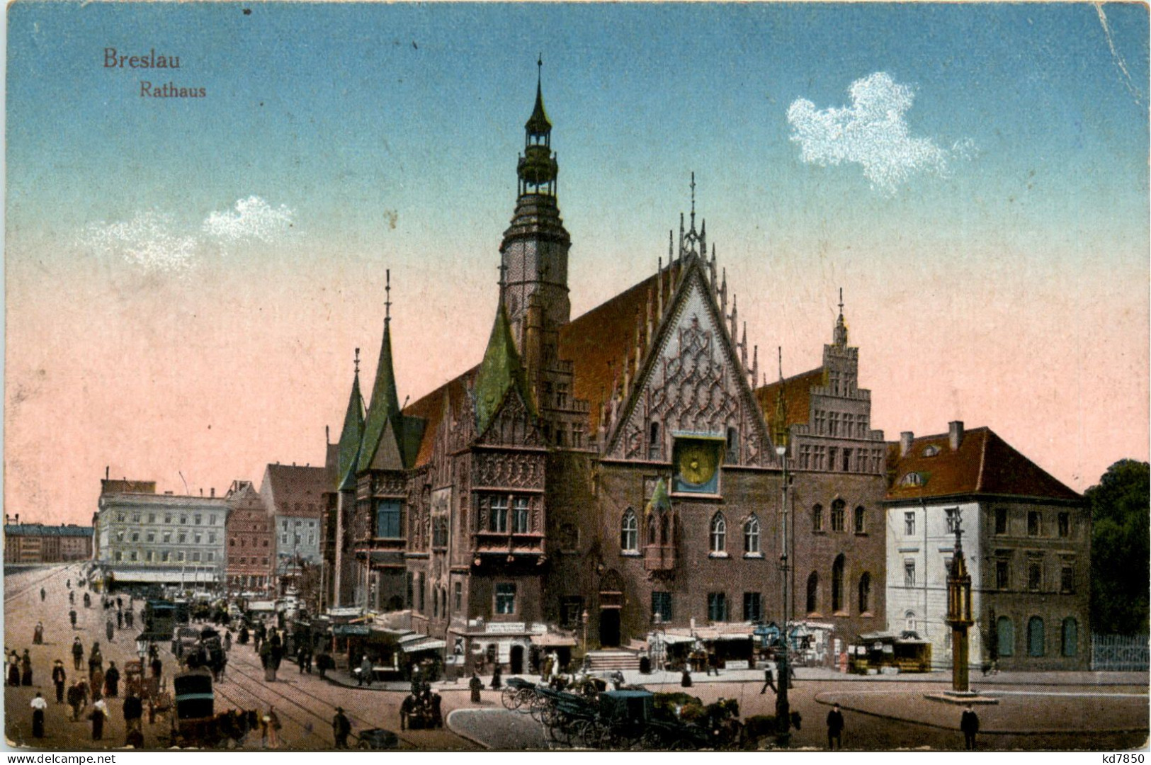 Breslau - Rathaus - Schlesien