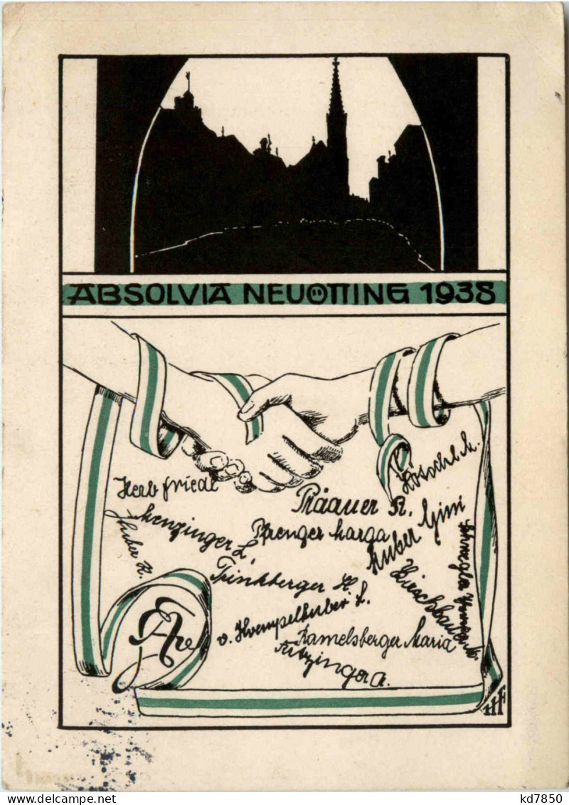 Absolvia Neuötting 1938 - Studentika - Altoetting